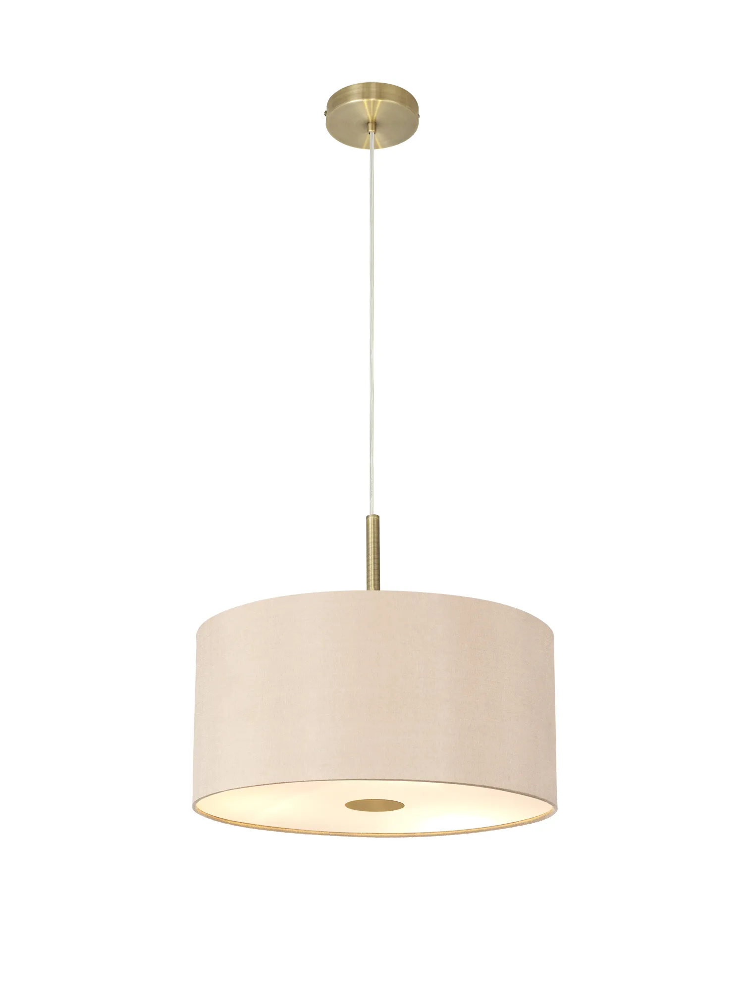 Baymont 40cm 5 Light Pendant Antique Brass, Antique Gold/Ruby, Frosted Diffuser DK0514  Deco Baymont AB AG